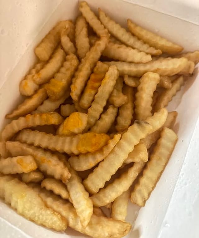 Crinkle Cut Fries.