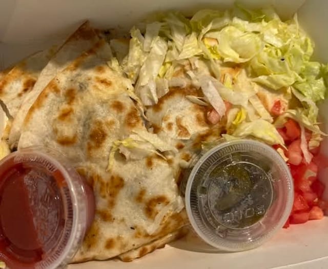 Cheese Quesadilla.
