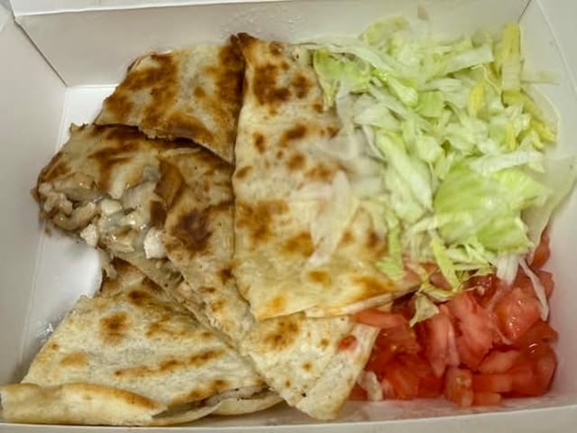 Chicken Quesadilla.